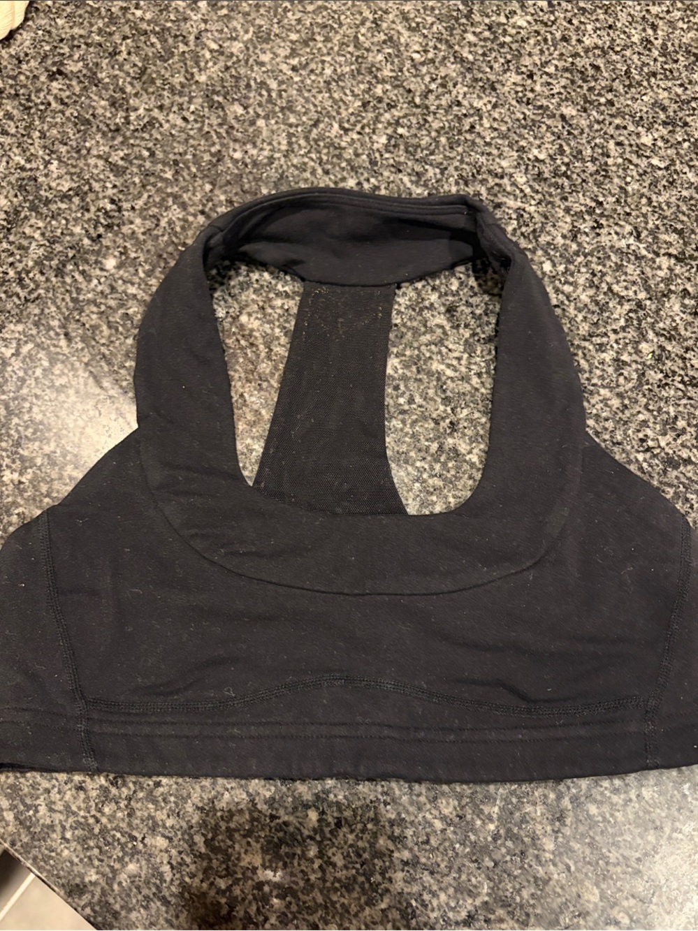lululemon athletica Black Halter-Style Sports Bra